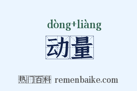 动量是什么意思的图片